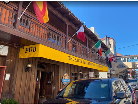 Rare Opportunity Directly on Cannery Row in Monterey - The Salty Seal Brew Pub and Sports Bar